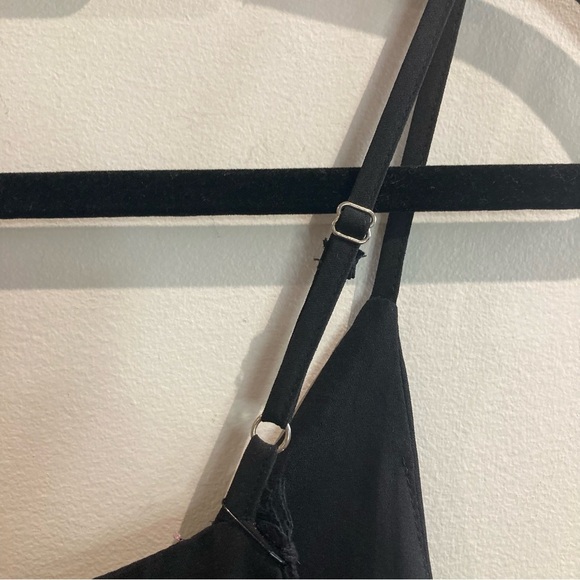 HONEY BELLE  Sz L Embroidered Floral Sandalwood Wide Leg Lined Top Jumpsuit NEW - Picture 11 of 16